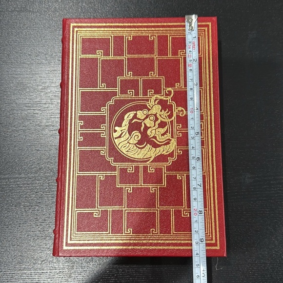 Hong Kong Signed First Edition Leather Bound Franklin Library Vintage Book - Picture 11 of 11